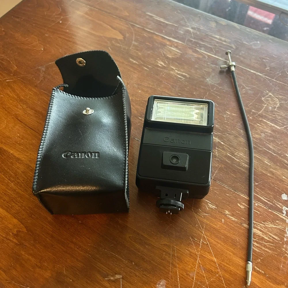 Canon Silver and Black Film Photography Camera